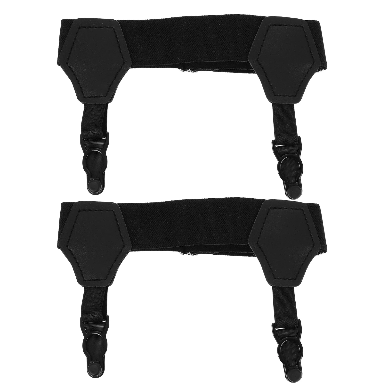 2 قطعة الأربطة جورب المضادة للانزلاق مقاطع أصحاب جورب مريحة هوكي الجليد التزلج الأداء Legwear الاستقرار السحابات الرجال