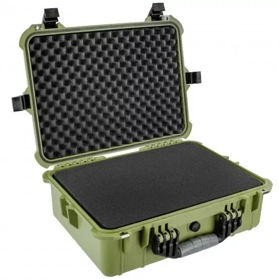 Weatherproof Hard Portable Toolbox Handle With Customizable Foam