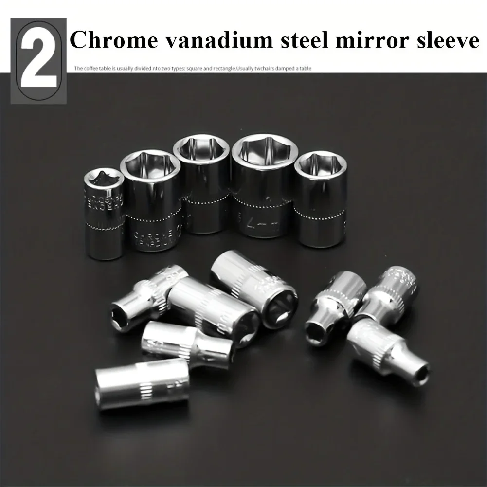 AIRAJ 46 قطعة مجموعة أدوات إصلاح المنزل/السيارة العامة مجموعة أدوات إصلاح صندوق تخزين الأدوات المحمولة مثالية لأصحاب المنازل DIYER العامل الماهر