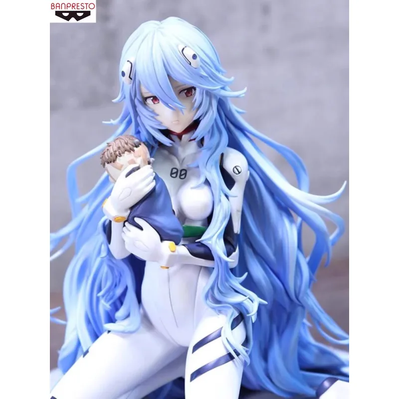 Millenium Evangelion Hand Do Long Hair Ayanami Ami Girl Anime Model Statue Display A Gift Back To School Anime Toys