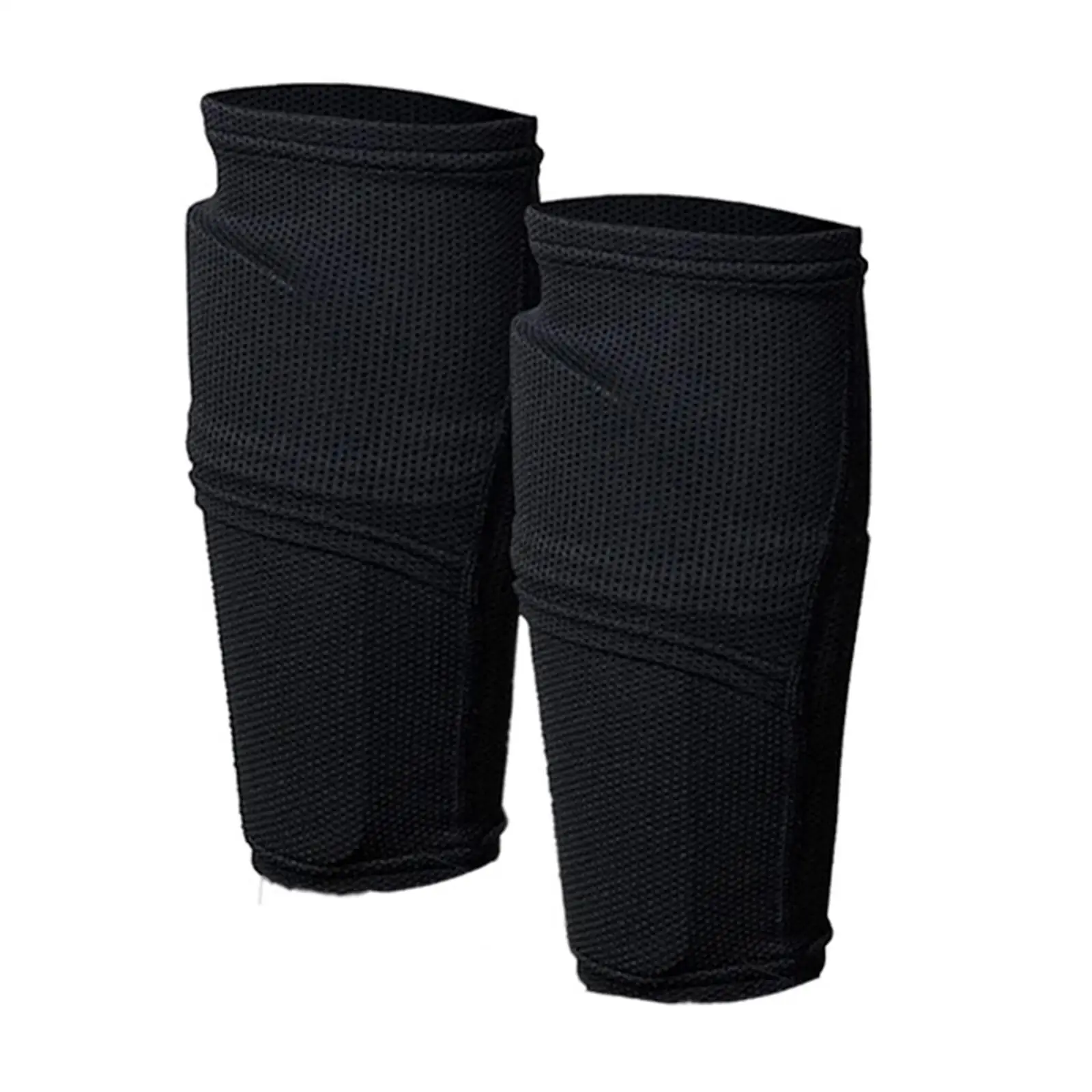 Protective Soccer Shin Guard Socks Elastic Nylon Support Sleeve Comfortable Sport Leggings for Kids and Adult Matches