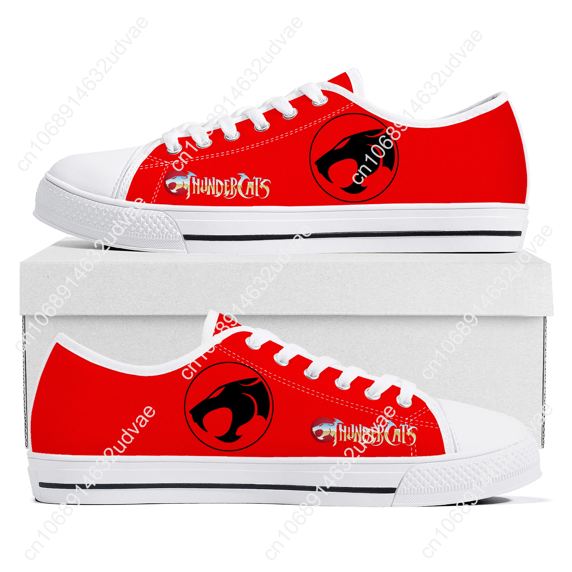 

Thundercats Sneakers Low Top Shoes Men Women Teenager Canvas High Quality Sneaker Casual Custom Made Shoes Customize Shoe White