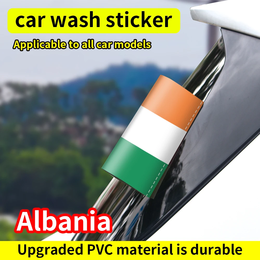 

Флаг Ирландии, этикетки для мойки автомобилей, водный знак, дверные наклейки, автомобильные наклейки, предупреждающий логотип, внешний автодекор, аксессуары, настраиваемые