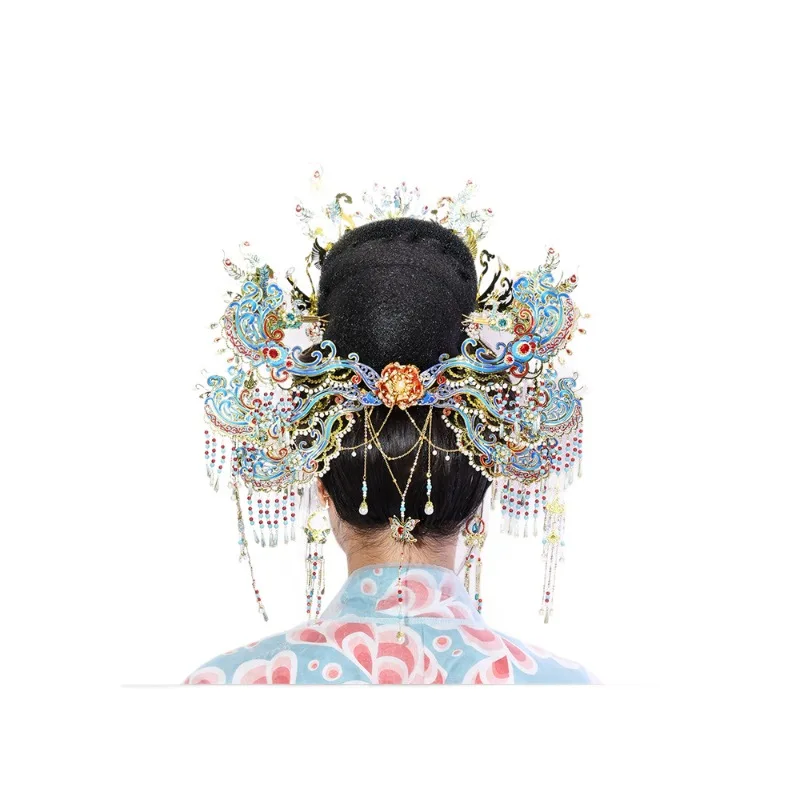 Fengyi crown assembly model 3D three-dimensional handmade high difficulty can be worn for wedding