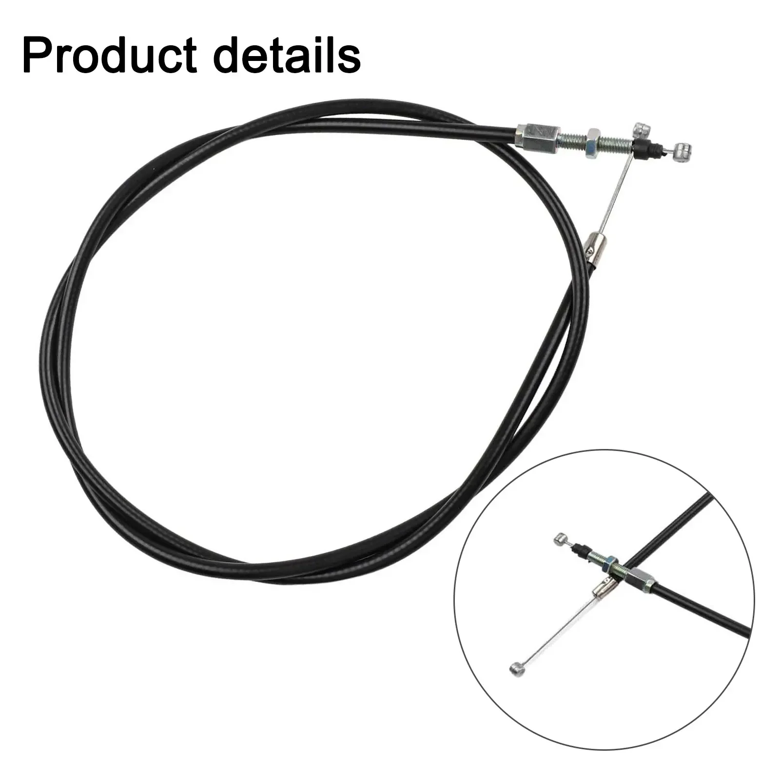 Lawnmower Throttle Cable 17910-VA3-003 Black Delicate Easy To Install Exquisite Solid Ong Service Life High Quality