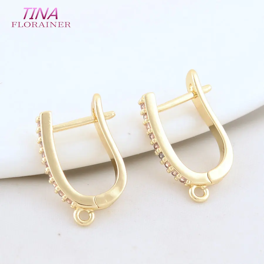 Boucles d\'oreilles créoles plaquées or 14 carats, accessoires de boucle d\'oreille, fermoirs de boucle d\'oreille, bijoux de bricolage, fournitures