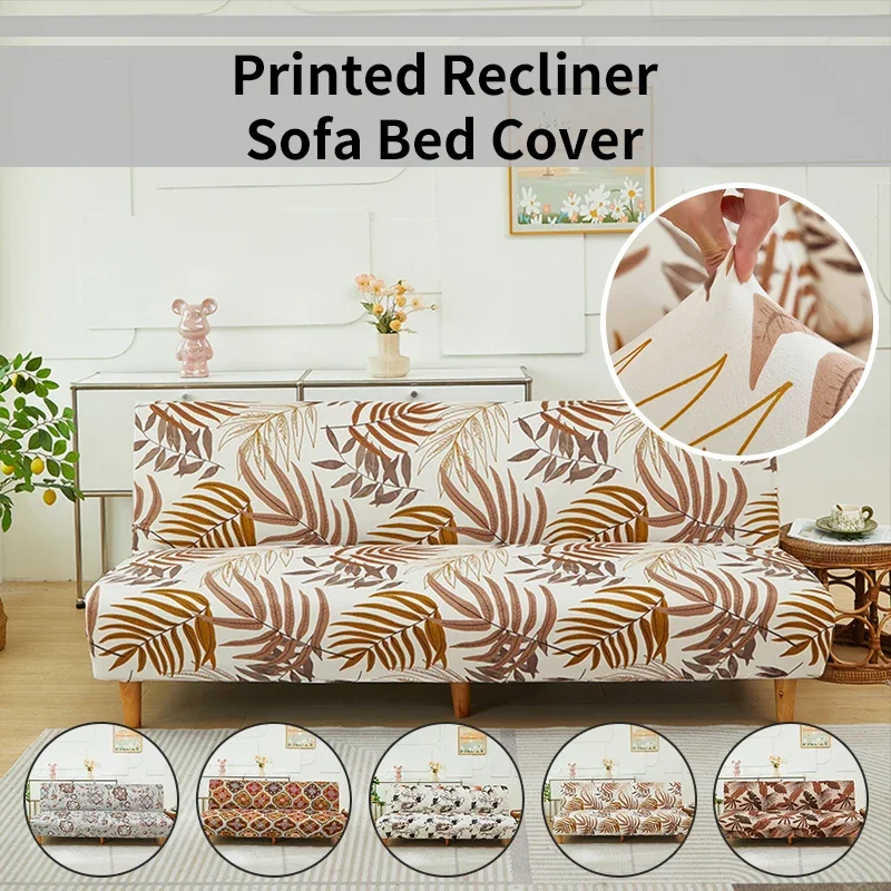 1 PC New Sofa Bed Cover Stretch Futon Cover For Living Room dustproof washable Slipcover of Sofa Bed easy to install & remove