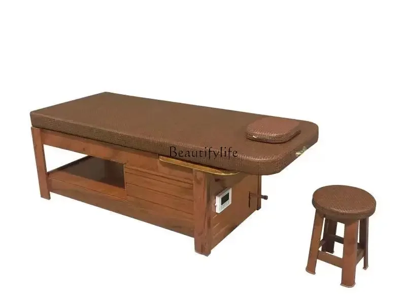 

02Thai Lying Completely Push Pull Head Road Soup Physiotherapy Flushing Beauty Massage Multi-Functional Integrated Shampoo Cha