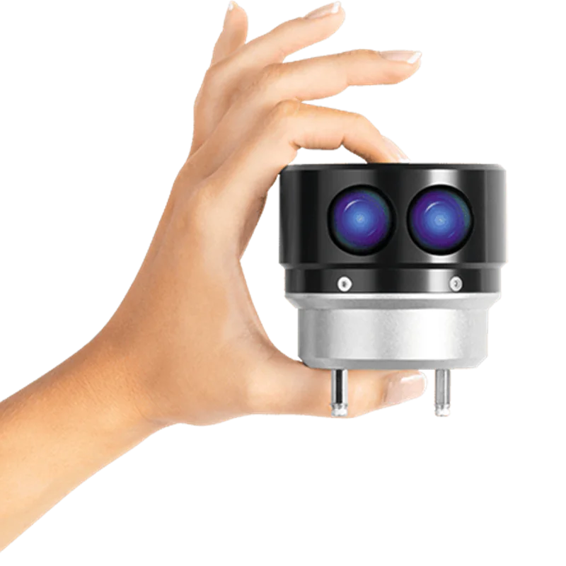 SF40/C lidar 360 degree disc with a radius of 100 meters