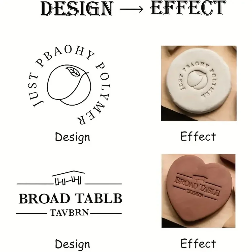 Custom Clay Stamp for Pottery Ceramic Stamp Soap stamp gift for Potter Polymer Stamps Ceramic Stamps for Pottery Stamp Custom