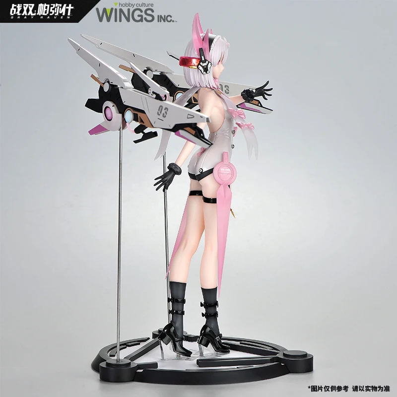 Gioco ufficiale grey RAVEN punching WINGS inc.1/7 27cm Girl PVC Action Anime Figure Model Doll Statue Figurine Toy For Kids Gift