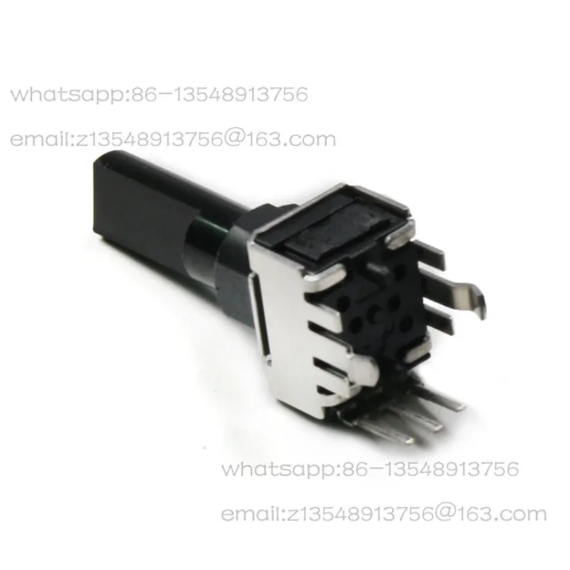 Original new RK11 D-type handle, single B10K 10K audio power amplifier potentiometer, handle length 20MM