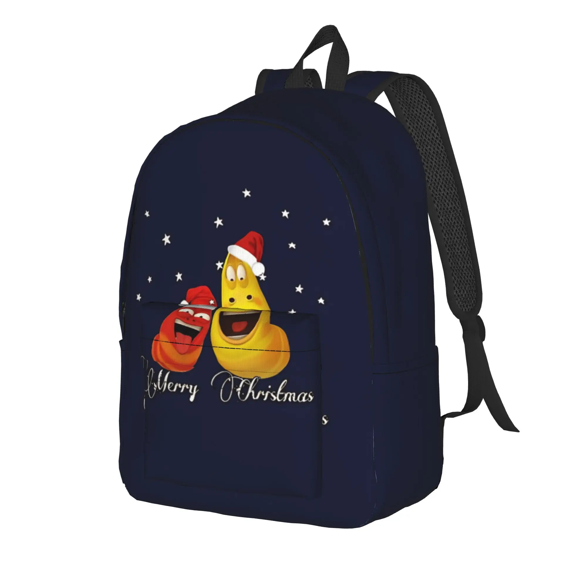 Back to School Season colorful funny insect art  Rucksack Larva College Student New Backpack