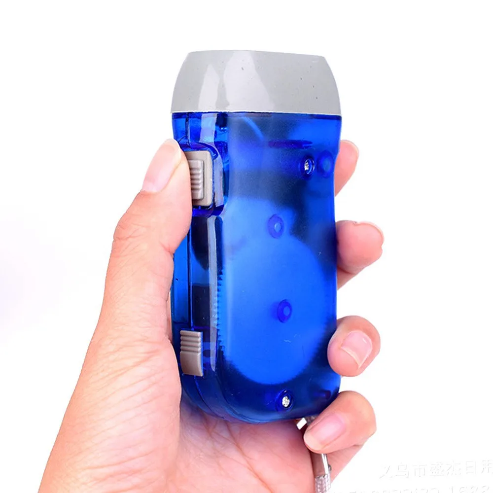 

Hand-Powered Dynamo Flashlight, an Economical & Reusable Outdoor Lighting Tool