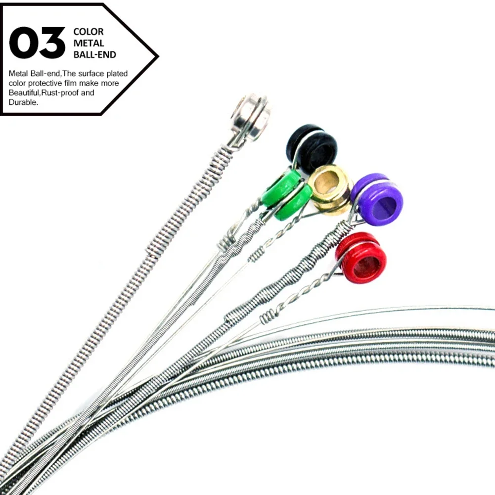 Orphee Electric Guitar String Single Replacement String Extra Light Gauge 009 042 Exceptional Tone and Longevity