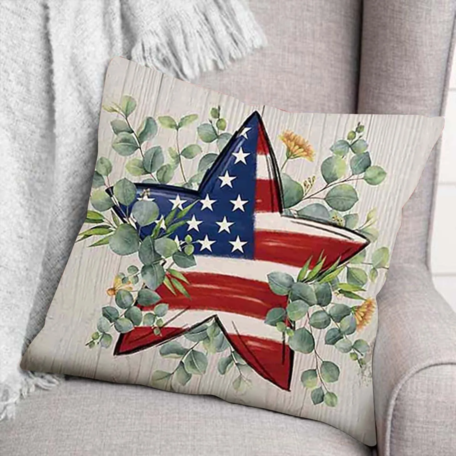 

Independence Day Pillowcase Living Room Sofa Bedroom Decoration Pillowcase