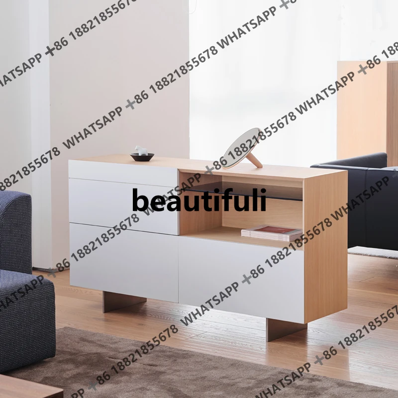 

Modern simple side cabinet, entrance cabinet, Japanese Nordic storage, living room storage