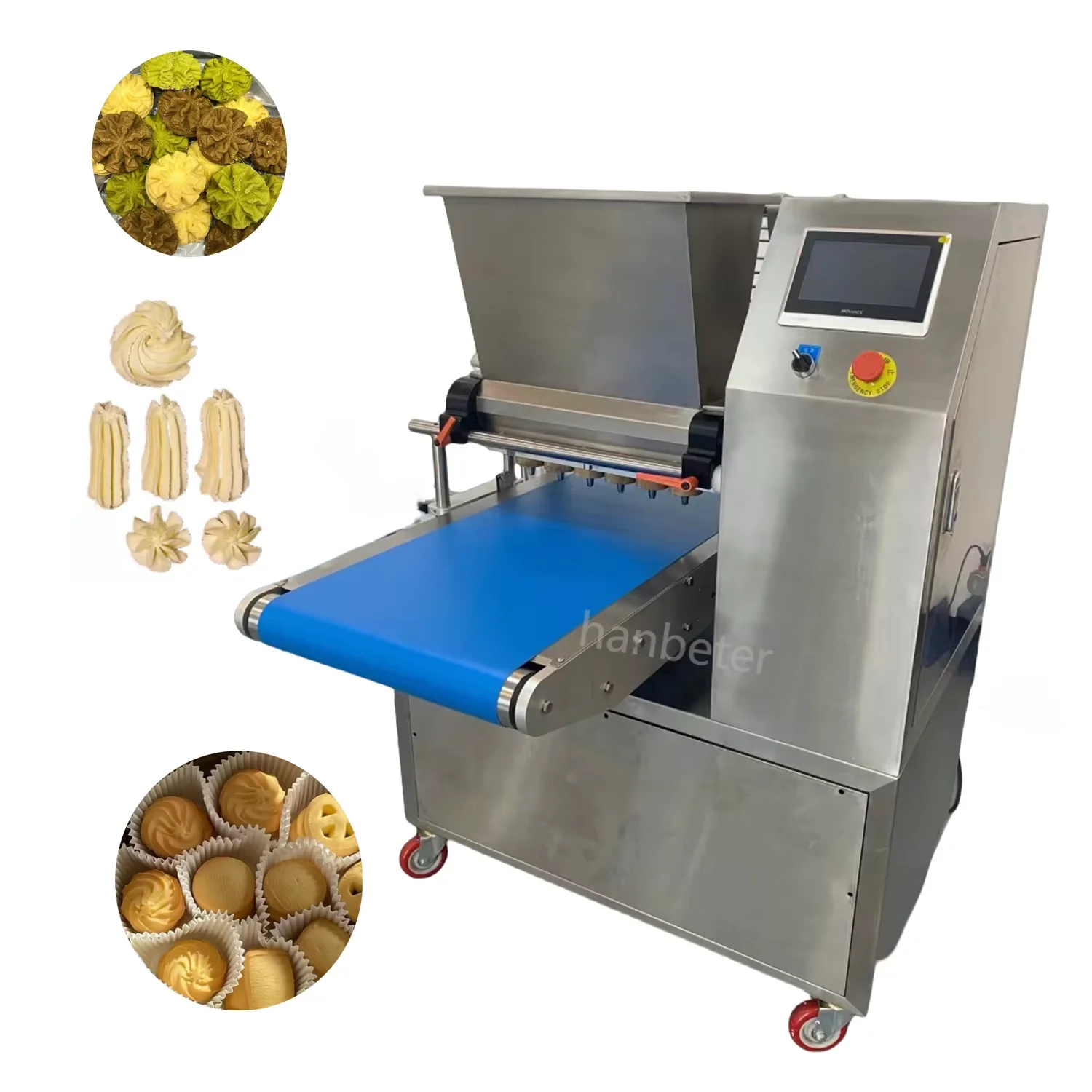 Automatic Mini Biscuit Depositor Machine Industrial Rotary  Biscuit Making Machine for Supplier