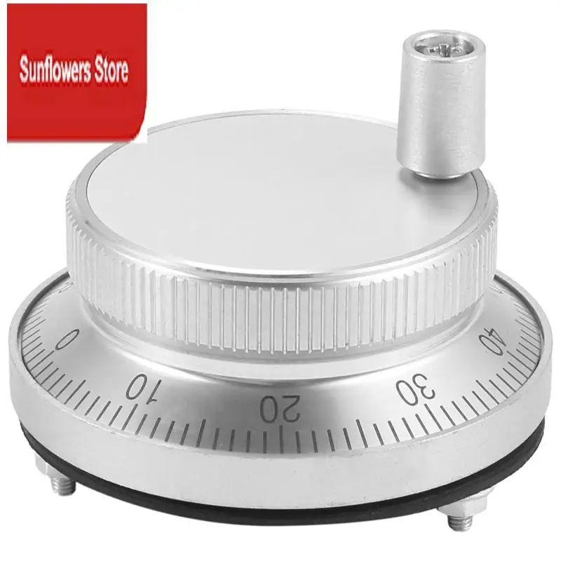 

ABRM-Hand Wheel Handle Kit 5V Manual Pulse Generator Cnc Machine Tool Rotary Encoder Electronic Hand Wheel