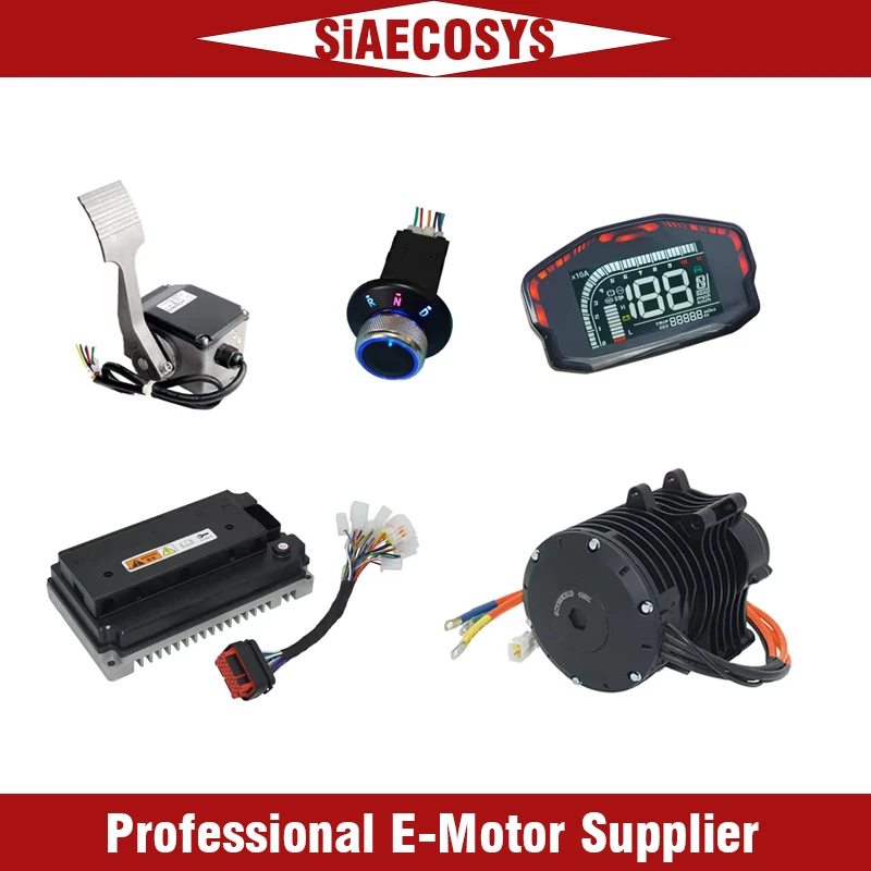 

QSMOTOR Mid Drive Motor QS138 3000W V3 Continuous With EM150-2SP Conversion Kit For Electric Offroad Dirtbike ATV Go Kart