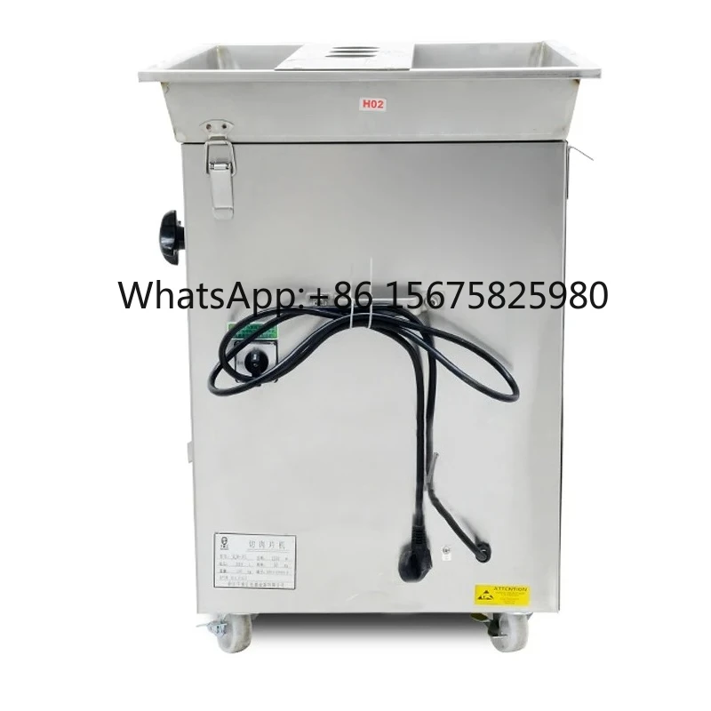 QJH-P1 Heavy Duty Meat Slicing Machine 1500W 220V Electric Meat Cutting Tool