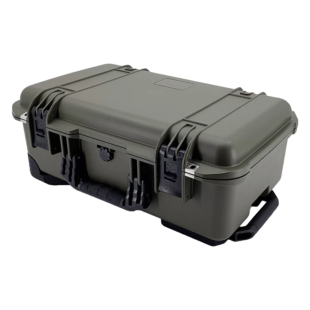 

Watertight Tools Storage Case PP Material Plastic Waterproof Case with Handle and Wheels