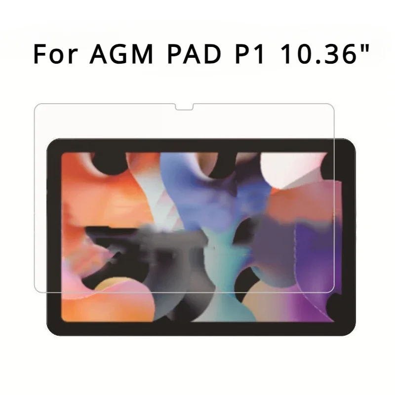 1/2/3PCS Temepred Glass for AGM PAD P1 10.36 inch Protective Tablet Glass on AGM PAD P1 10.36 inch Screen Protector