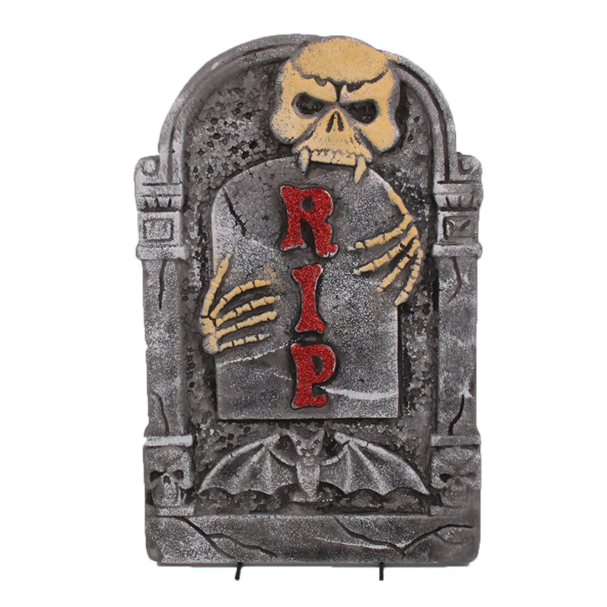 Foam Halloween Tombstone Simulation Grave Marker Haunted House Prop Horror Chamber Layout Scary Cemetery Decor for Trick Or