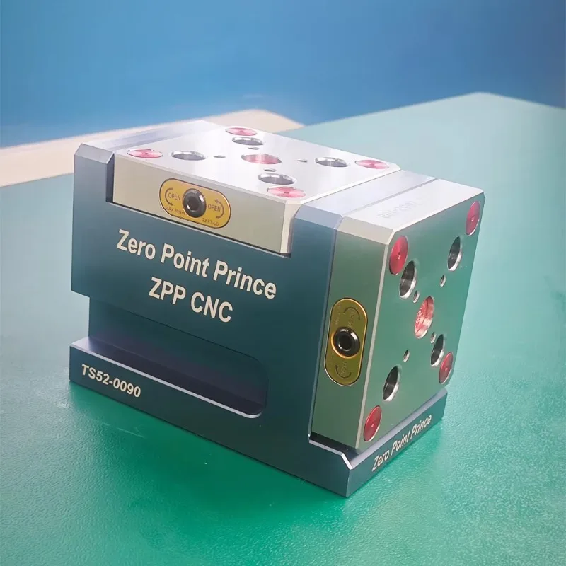 Zero Point Clamping Fixture Precision Parts Machining Quick Setup High Repeatability Workholding With Pallet Jaws
