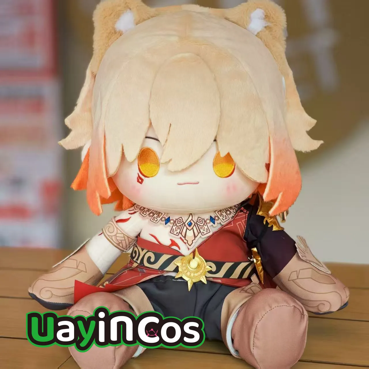 

40 см Honkai: Star Rail Mydei, мягкие плюшевые игрушки, плюшевая кукла, одежда, подушка, украшение, аниме-фигурка, игровая игрушка, детский подарок на Хэллоуин