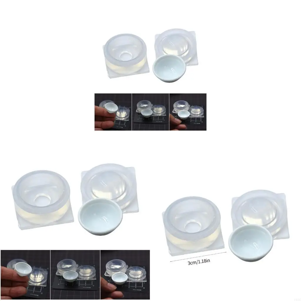 195C Handmade Enthusiast Silicone Clay Mold Homemade Resin Creations And Gift Making