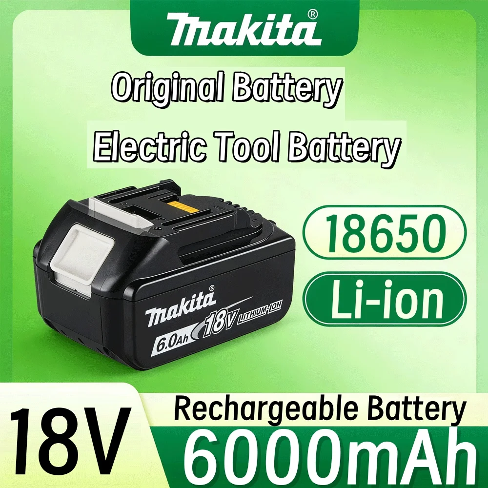 

Multifunctional 18V 6000mAh Battery Suitable Makita Household Industrial Tools