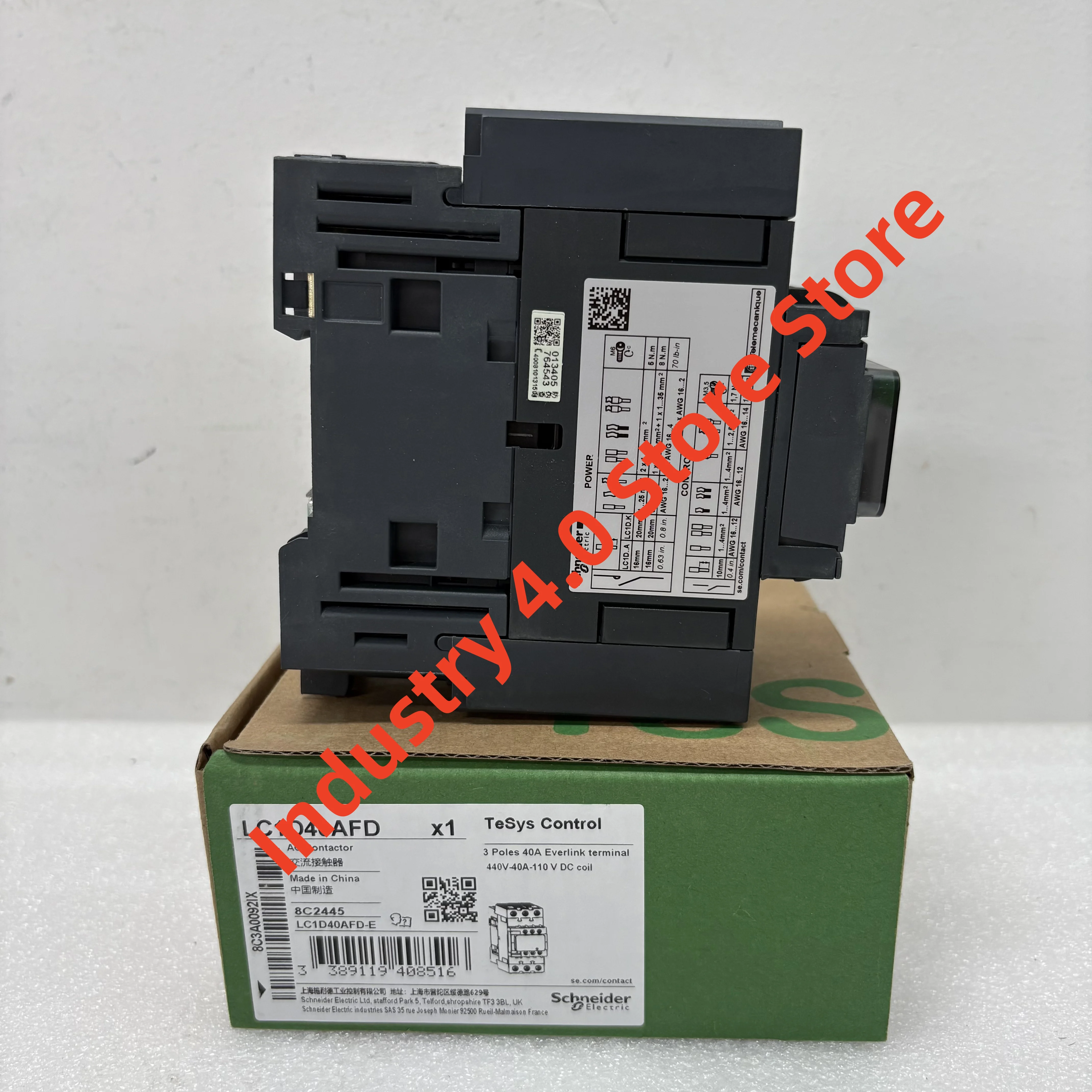 Рисунок 5 - Новый оригинальный контактор LC1D40AFD