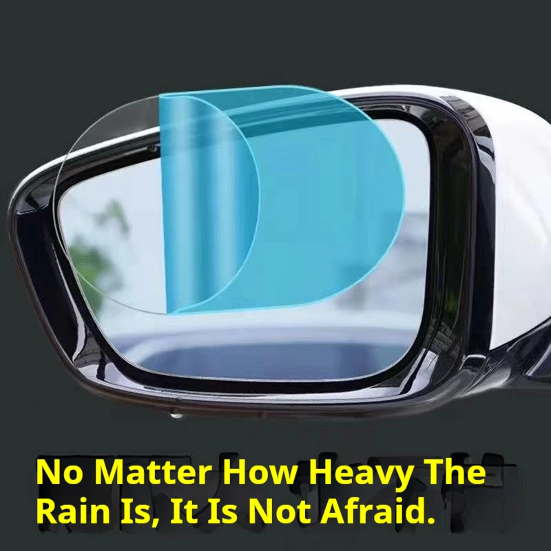 Full Cover Anti Fog Film For Toyota Prius 10 20 30 50 C V Aqua 1997~2020 Rearview Mirror Anti-Fog Films Rainproof Accessories