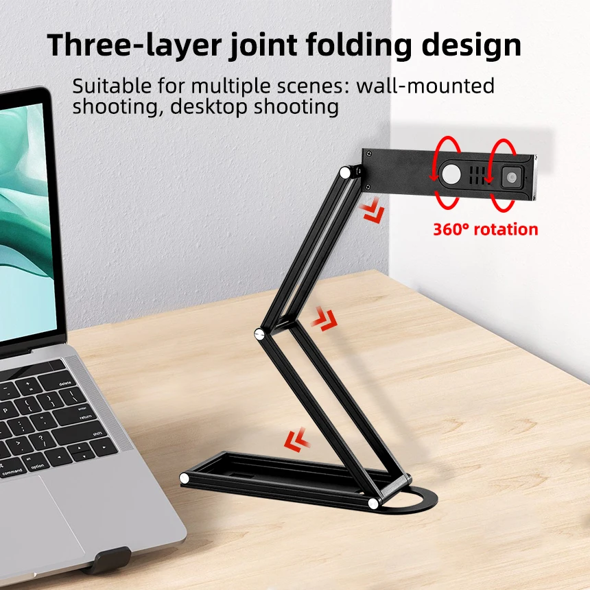 2026 NETUM Foldable Wall-mounted Visualizer High Resolution Document Camera Scanner for Class&Office Presentationr