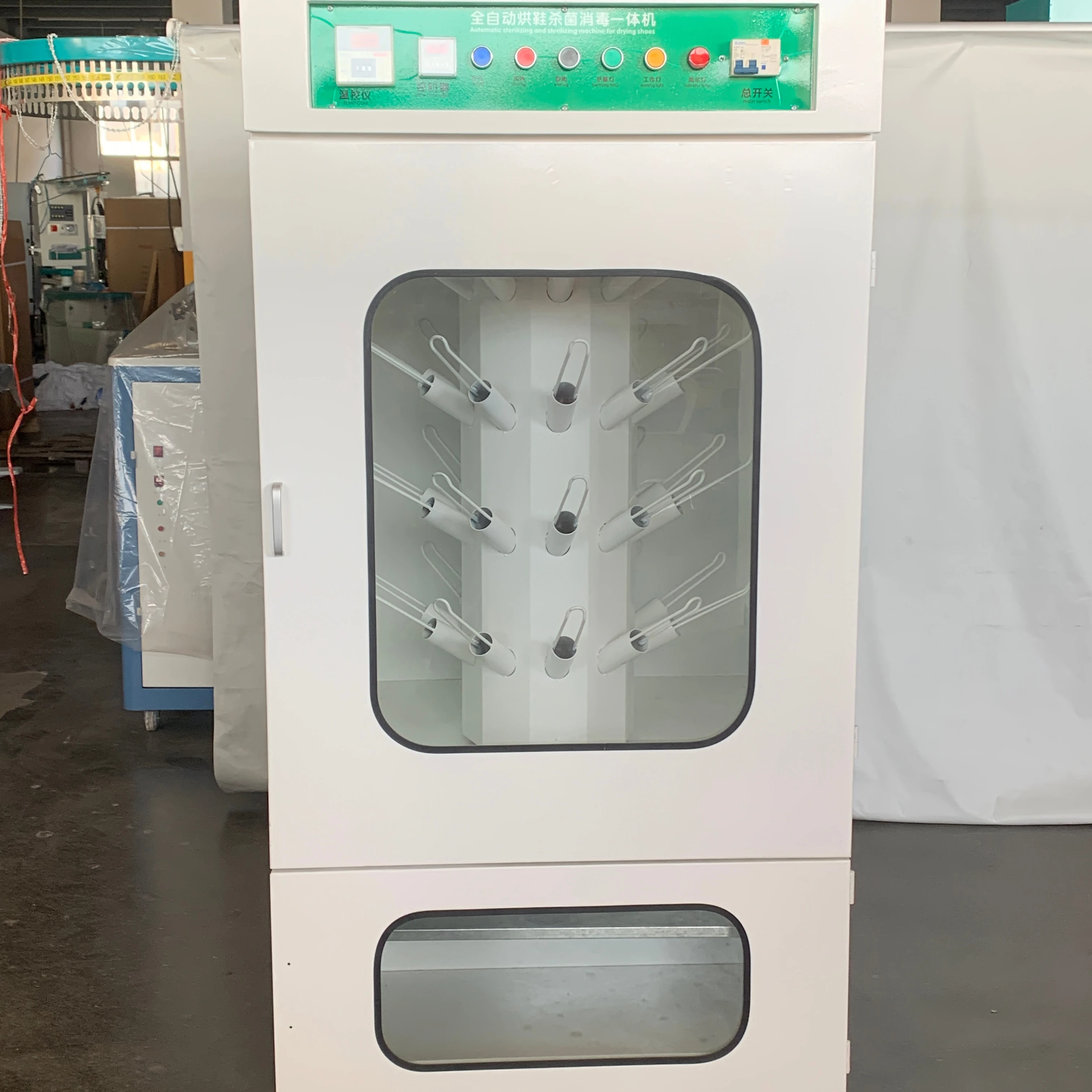 Commercial Rotary Electric Shoe Drying Machine 20 Pairs Capacity with Automatically Heating for Laundry Use