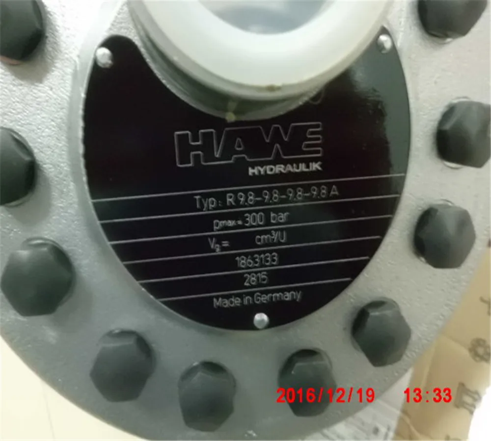 Pompa HAWE pompa piston radial hidrolik R9.8-9.8-9.8-9.8A