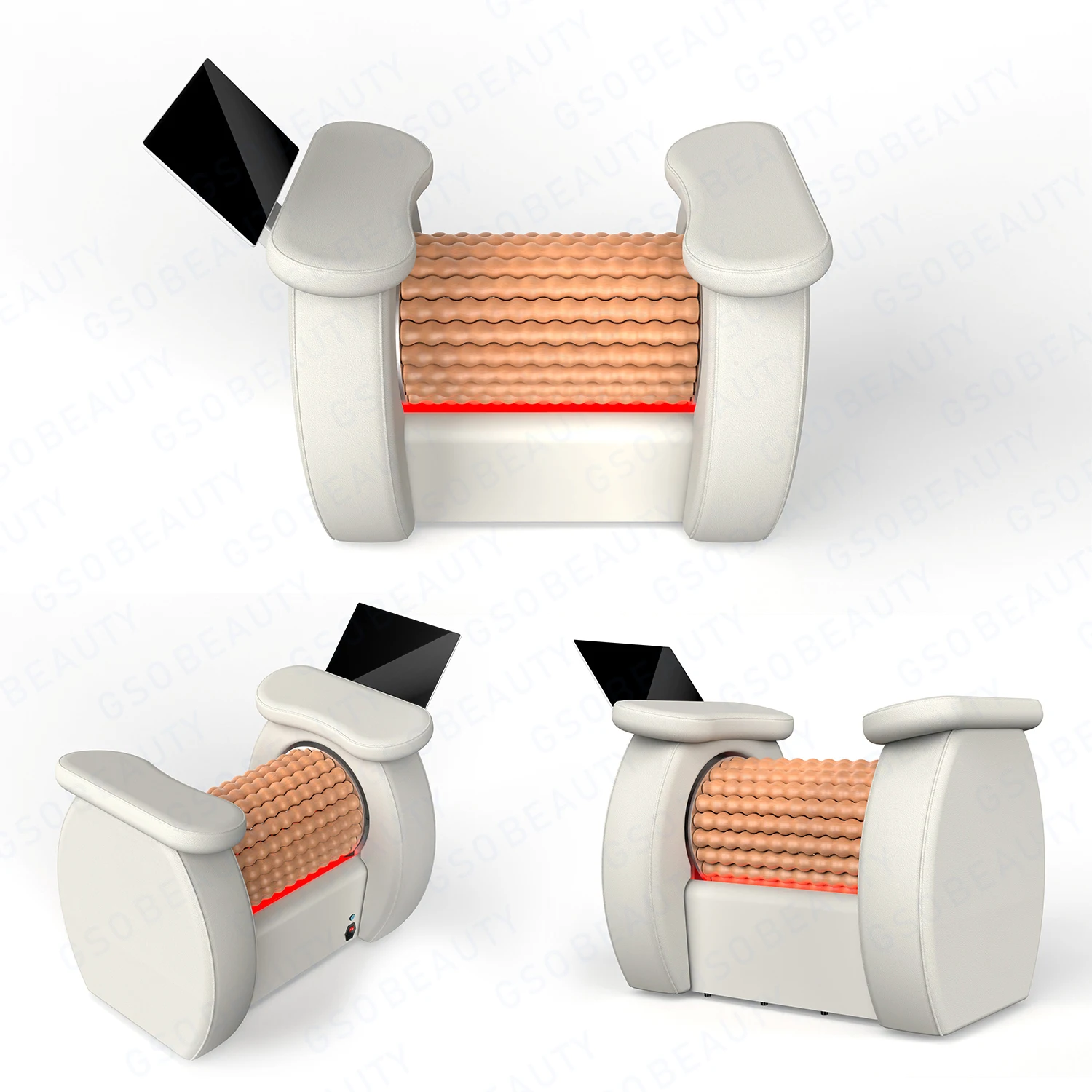 2026 Body Slimming Roller Massage Chair for Muscle Soreness Relieve and Lymphatic Drainage and Relaxation