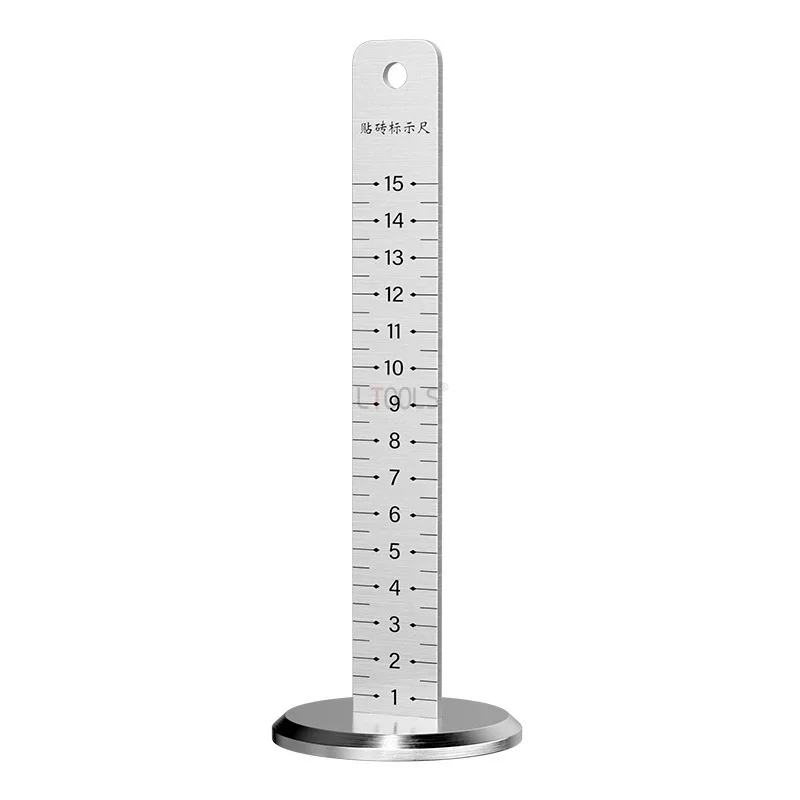 Jauge de Pose de Carreaux de Haute Précision en Acier Inoxydable Améliorée, Outil de Décapage de Ligne Horizontale, à Faire Soi-Même, Bâton de Dégradé, Recommandé