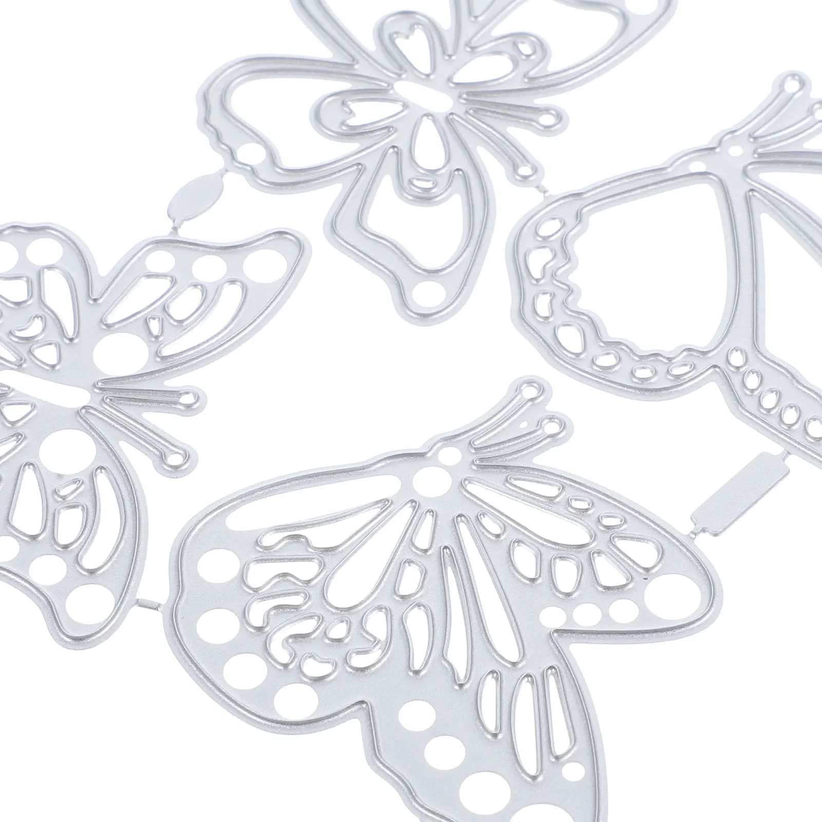 

4 Pcs Metal Embossing Dies Cards Cutting Crafts Tool Decorative Butterflies Die Cuts Papercraft Scrapbooking Carbon Steel Mold H