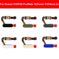 Fingerprint Sensor Flex Cable For Huawei P20 P20 Pro Mate 10 Nova 2S Home Touch Return Button Flex Cable For Honor View 10 V10