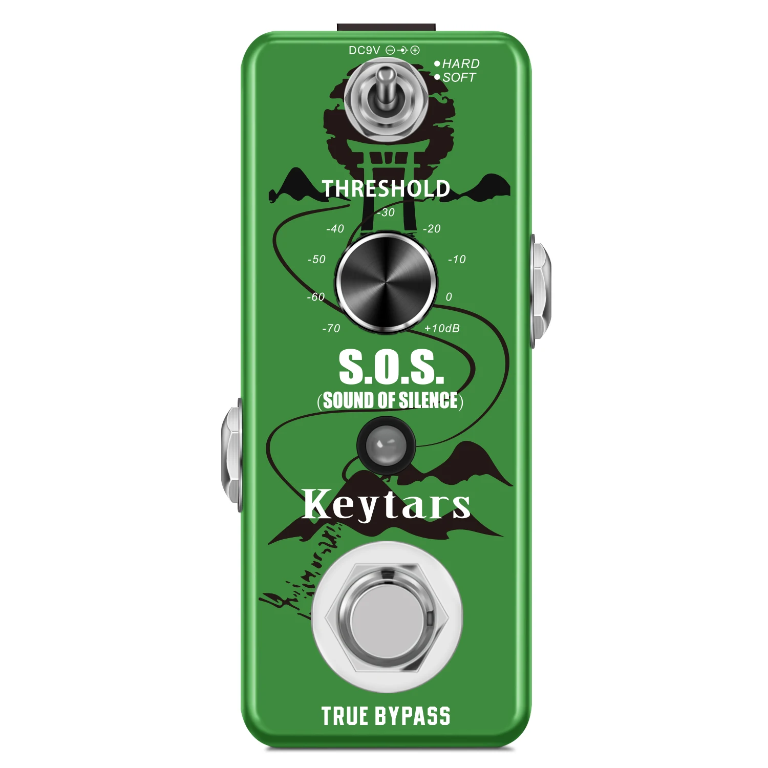 

Keytars Noise Gate Effect Pedal For Electric Guitar &Bass Ture Bypass Under Lowest Price&Highest Quality To Provide Clear Sound