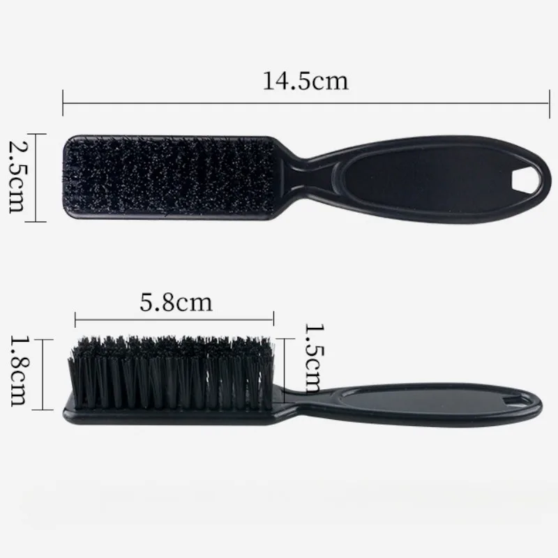 Brosse à cheveux décolorée, peigne à cheveux, ciseaux, brosse pour livres, salon de coiffure, peau, poignée en plastique, brosse pour livres souples, outils de coiffure