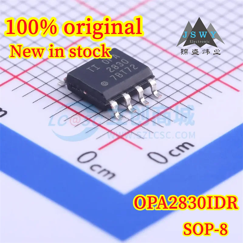 

(10/50pcs) OPA2830IDR OPA2830 SOP-8 100% authentic original spot dual-channel operational amplifier chip fast delivery