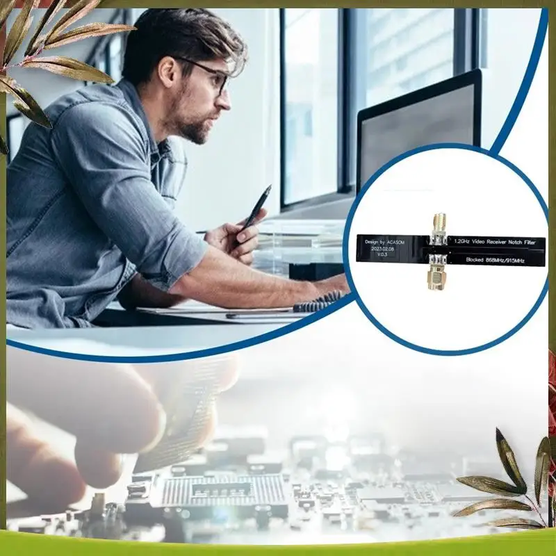 

New-1.2Ghz VRX Notch Filter 868/915 Mhz Improves Video Reception Video Receiver For 1.2-1.3Ghz Compatible With TBS Crossfire Par