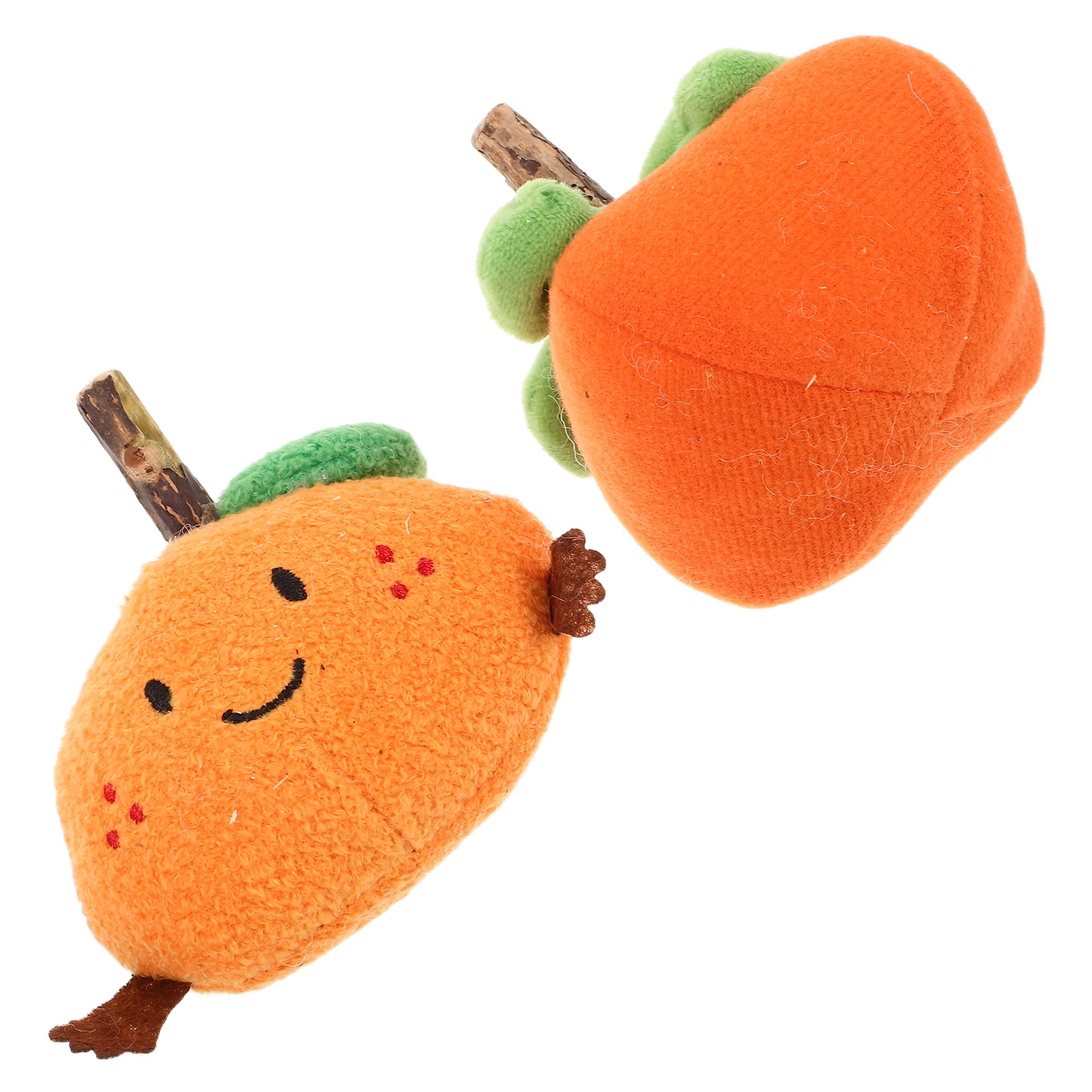 

2 PCS Cat Toy Catnip Fruit Chews Sticks Toys for Cats Polygonum Wood Biting Accessories