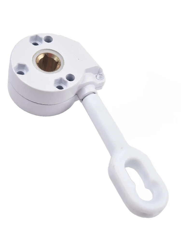 Aluminum Alloy Balcony Awning Gearbox Aluminum Alloy Balcony Awning Gearbox Effortless Manual Blinds Manual Crank Gear image 4