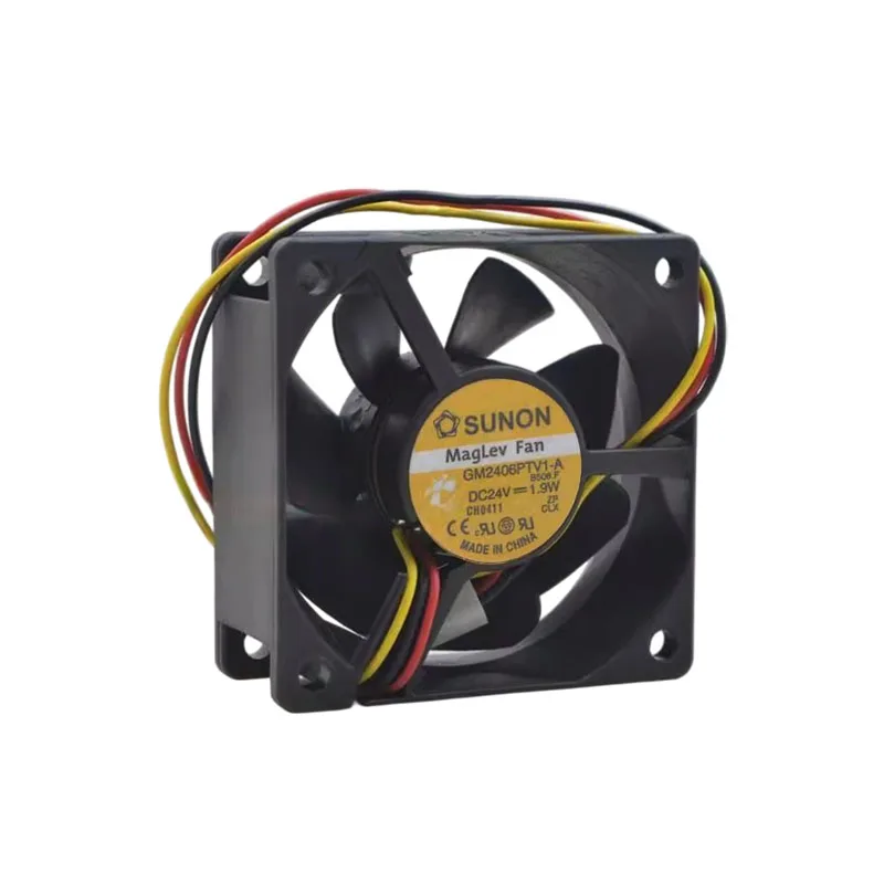 

NEW ORIGINAL GM2406PTV1-A 24V 1.9w 6025 60x60x25mm COOLING FAN RADIATOR