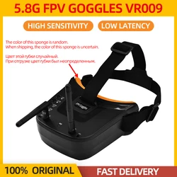 VR009 FPV Goggles 5.8G 40CH Auto-Searching Double Antennas mini 3.0 Inch 480*320 LCD Screen Built-in Battery Helmet