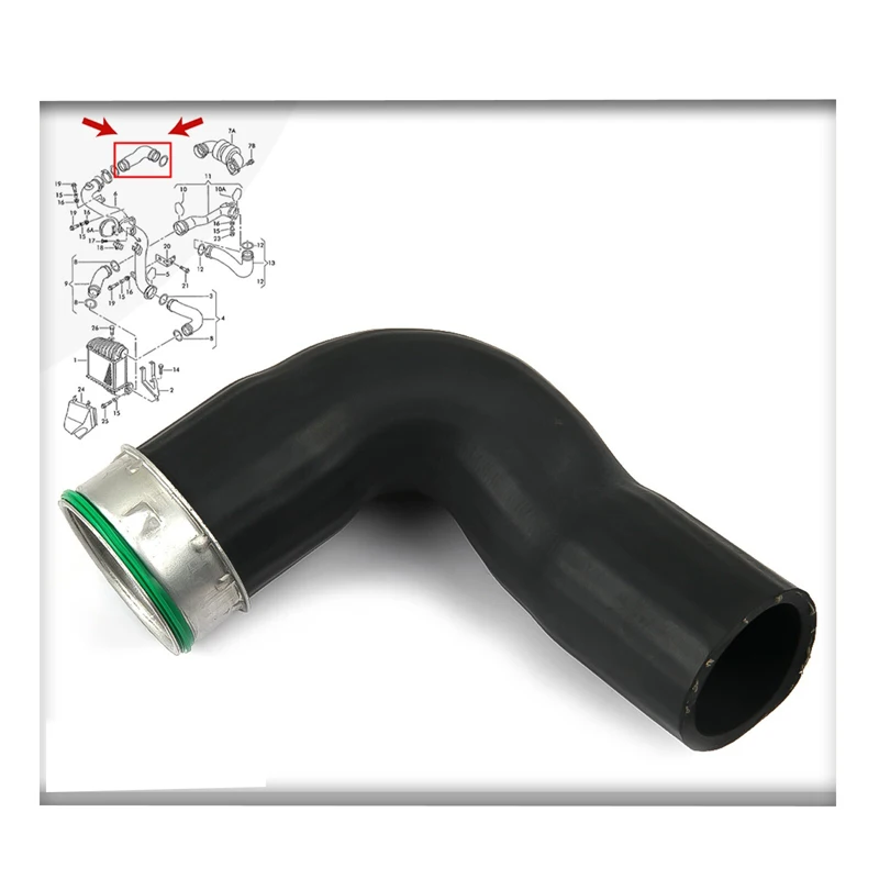 

FOR VOLKSWAGEN GOLF IV BORA 1.9 TDI EGR INTERCOOLER TURBO HOSE PIPE